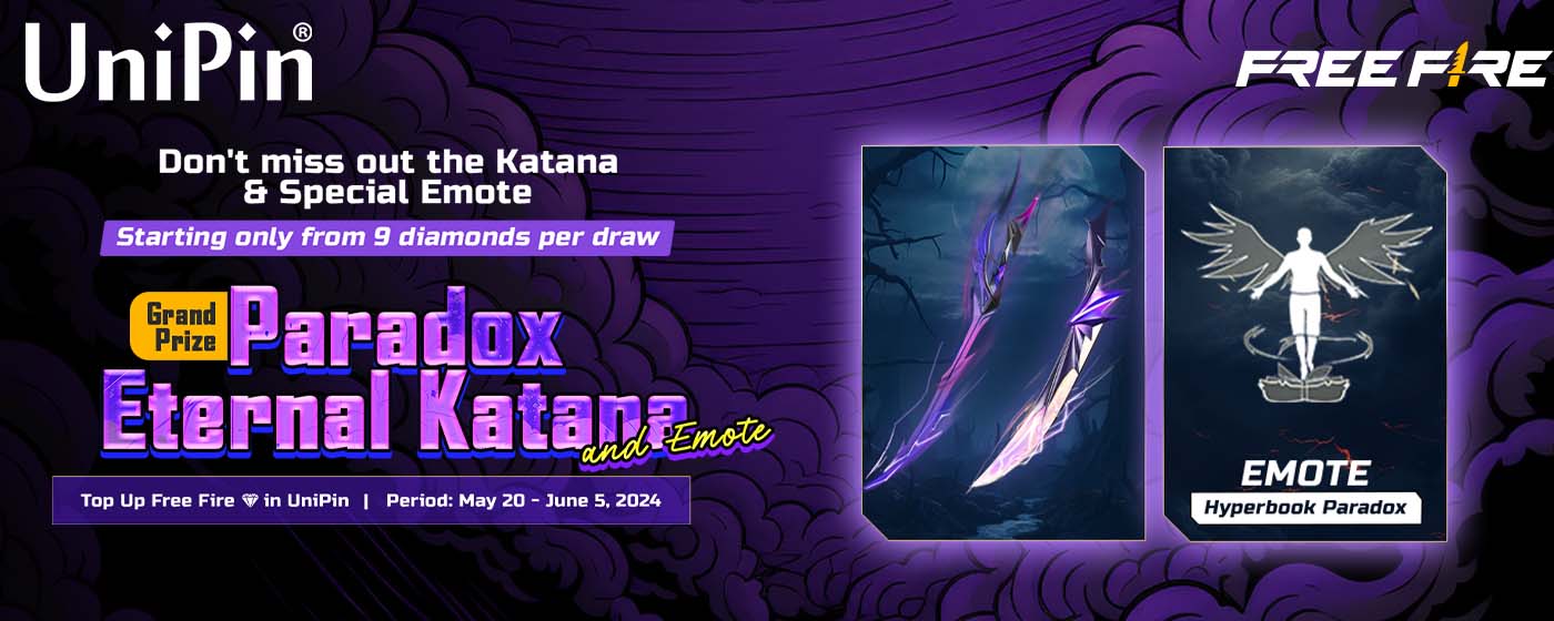 Paradox Eternal Katana Is Now Available In Free Fire (MY)